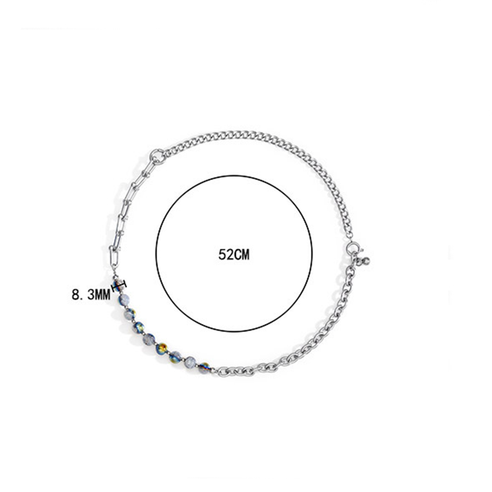 链长52cmx珠子直径8.3mm